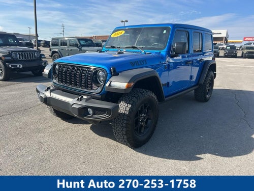 2024 Jeep Wrangler 4-Door Willys 4x4