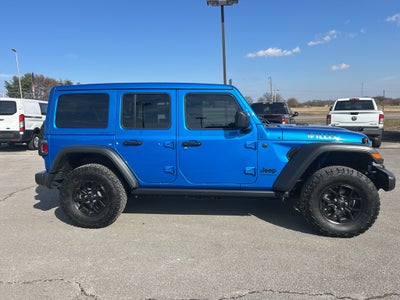 2024 Jeep Wrangler 4-Door Willys 4x4