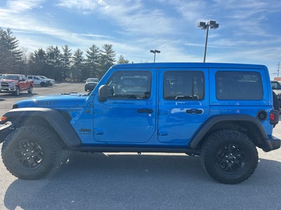 2024 Jeep Wrangler 4-Door Willys 4x4