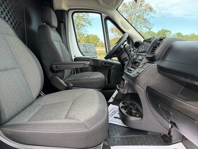 2025 RAM ProMaster 2500 Cargo Van Tradesman Low Roof 136' WB w/Pass Seat
