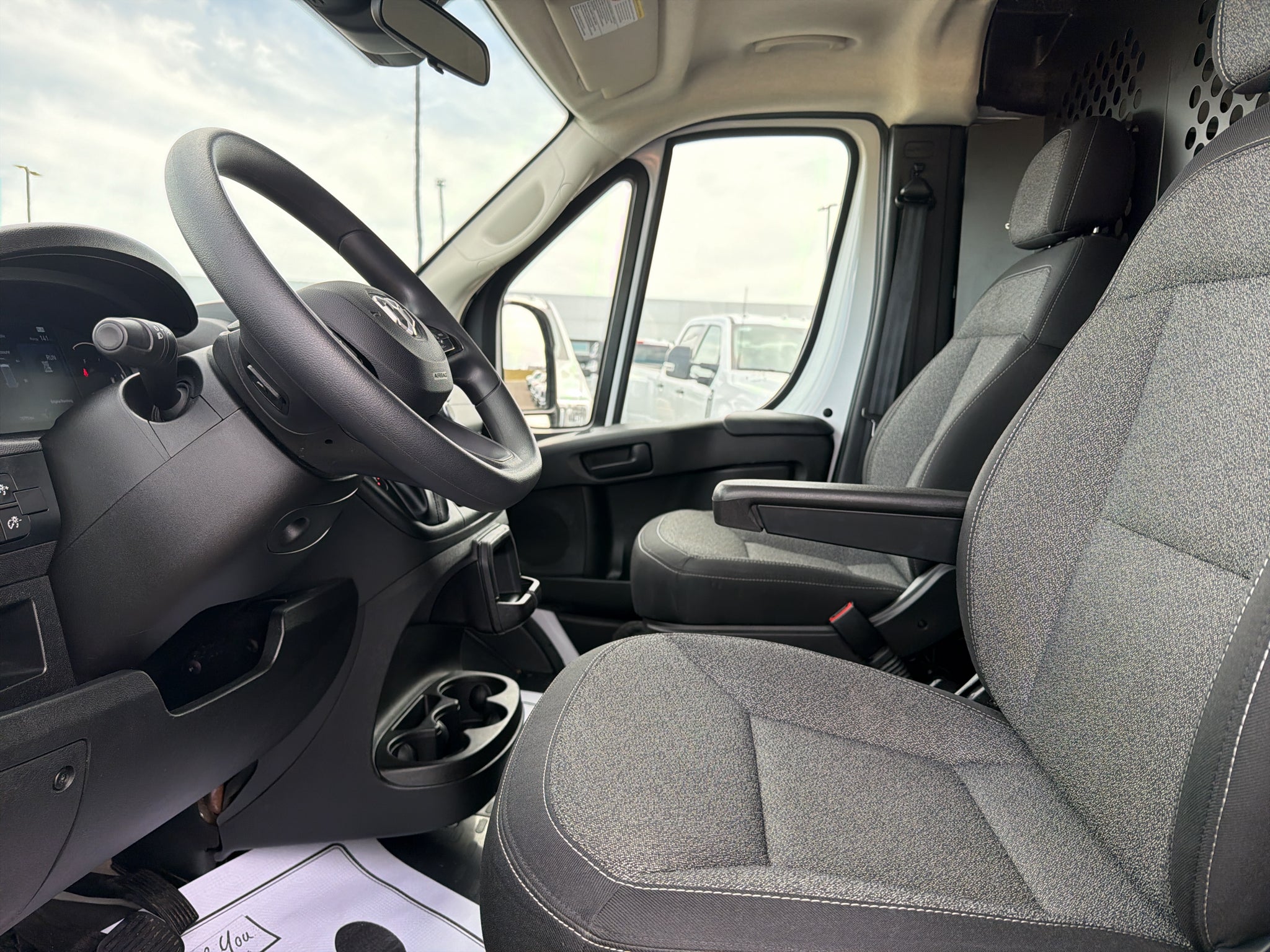 2025 RAM ProMaster 2500 Cargo Van Tradesman Low Roof 136' WB w/Pass Seat