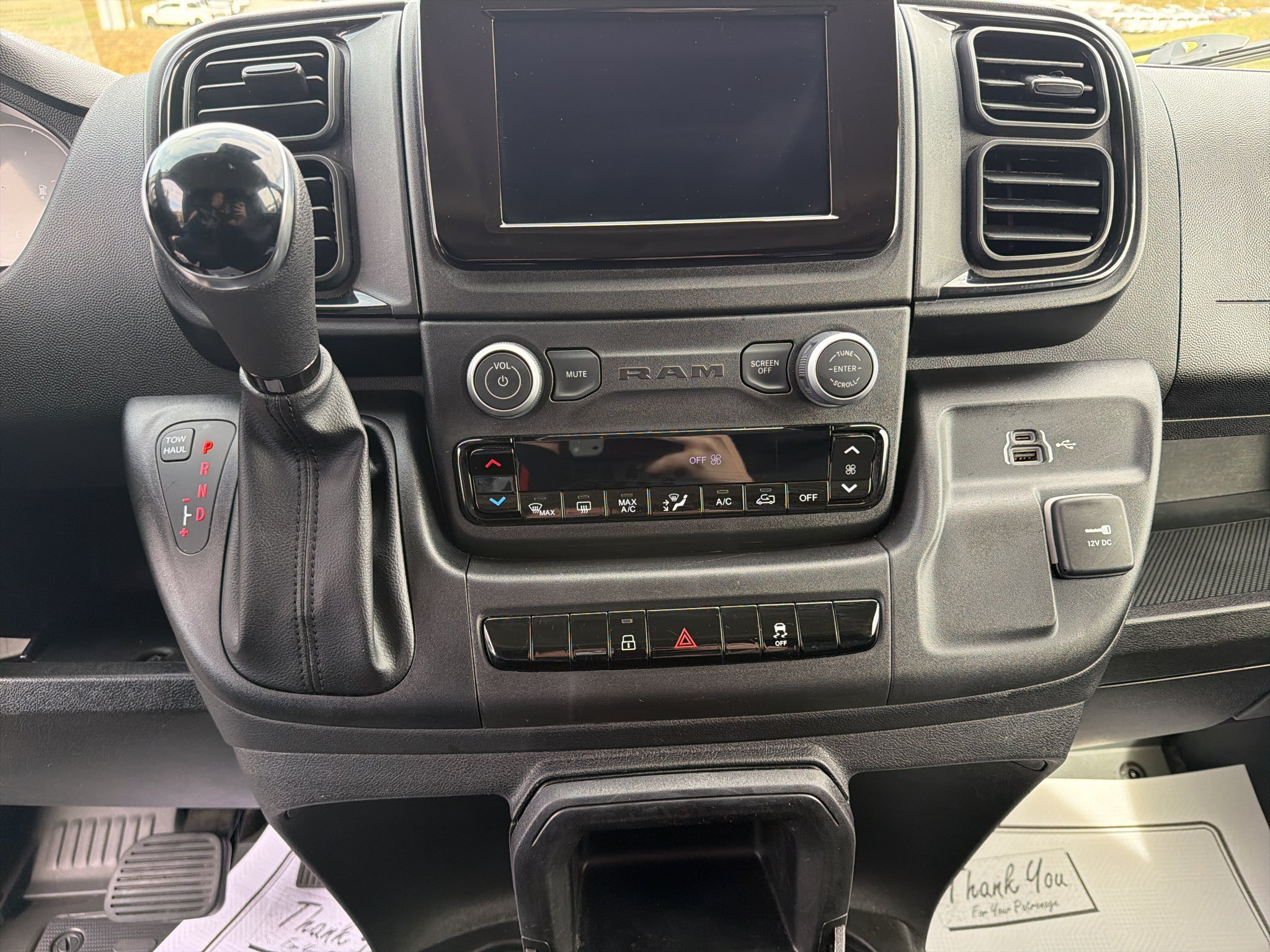 2025 RAM ProMaster 2500 Cargo Van Tradesman Low Roof 136' WB w/Pass Seat